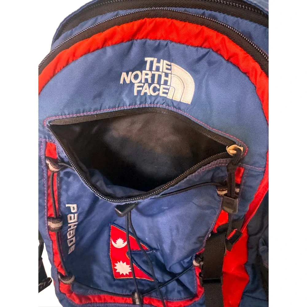 North Face Pahada Backpack Nepal Flag Outdoor Travel Hiking Climbing 1830cu in